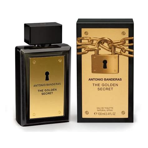 perfume the golden secret eau de toilette antonio banderas 100ml